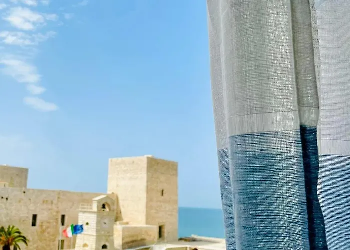 Casa Gio\'-Vista Mare,Tribunale E Castello Nel Pieno Centro Di Trani-Wifi